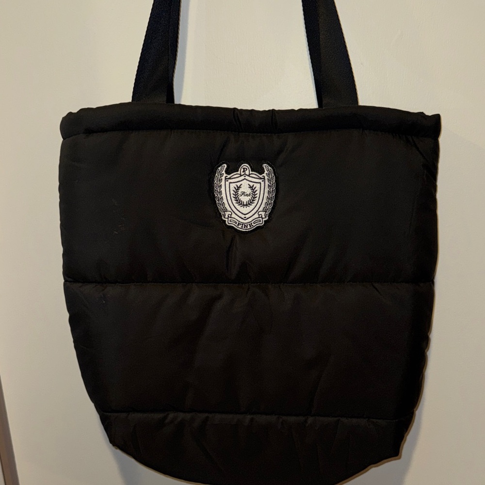 Victoria’s Secret PiNK Black Tote Bag